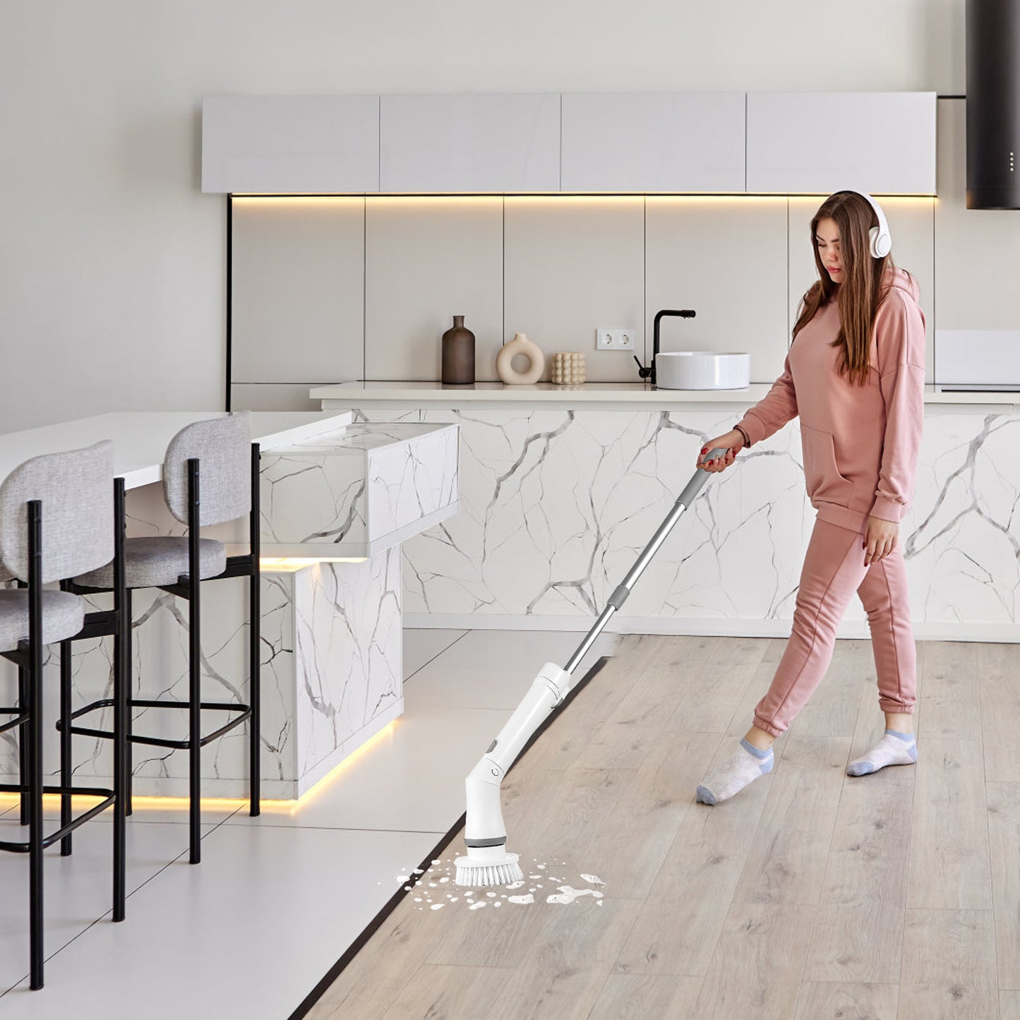 Rechargeable Electric Spin Scrubber