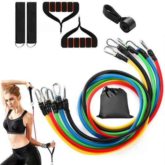 11Pcs Resistance Bands Set